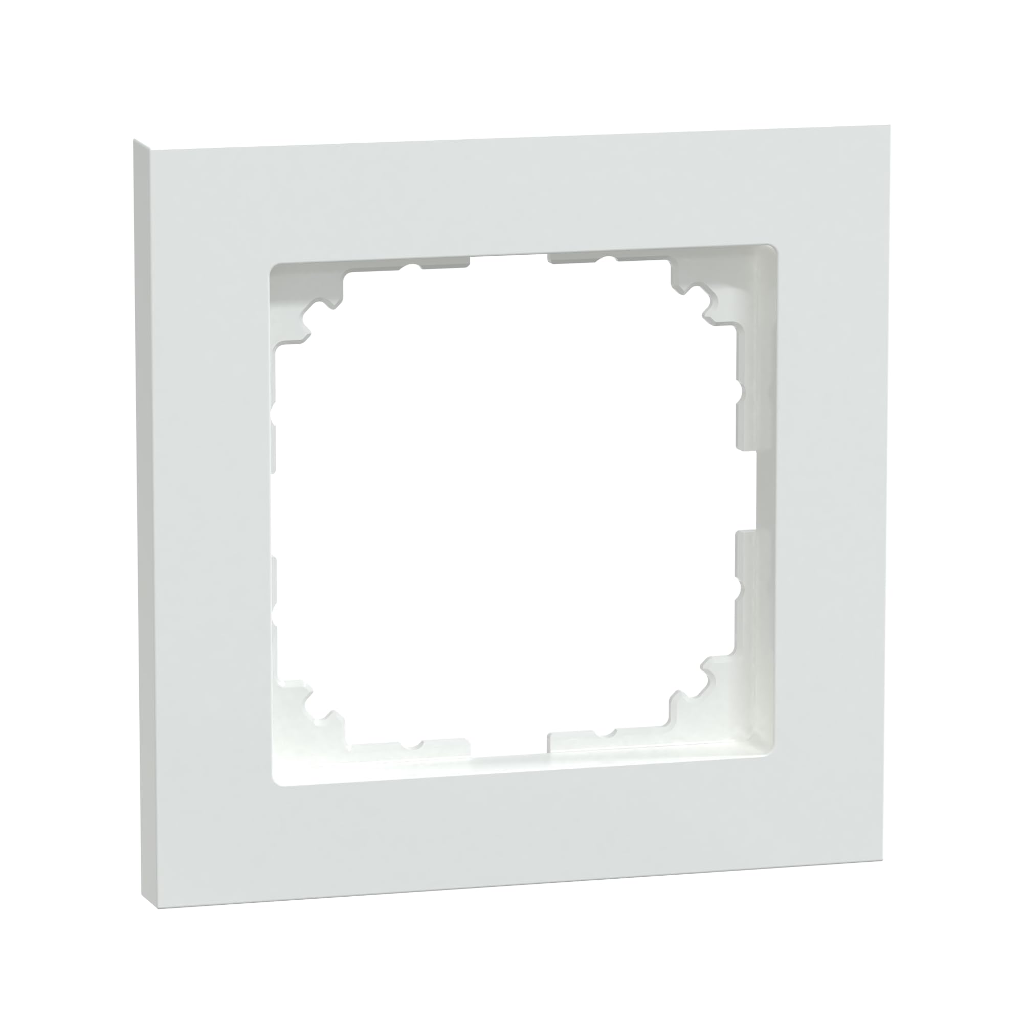 Merten M Pure Frame 1 Compartment Wall Plate, Active White, MEG4010 3625