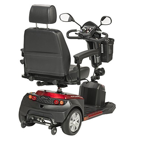 Drive Ventura Power Mobility Scooter, 3 Wheel, 18" Captains Seat & FREE Medical Utility Bag Black! - #VENTURA318CS - Thumbnail 4