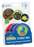 Learning Resources Jungle Animals, Dinosaurs and Ocean Life Three Disc Set
