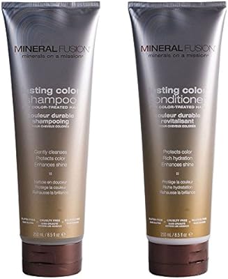 Amazon Com Mineral Fusion Lasting Color Shampoo And Conditioner