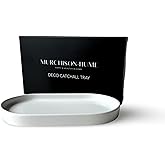 Elegant Ceramic Kitchen Sink Caddy, Bathroom Countertop Tray, Ceramic Vanity Tray - Durable, Heat-Resistant Design for Keys, Jewelry, and More - Dishwasher Safe, 7.5" x 4.1" x 0.8"