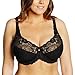 Delimira Women's Beauty Lace Non Padded Minimizer Full Figure Underwire Bra