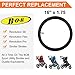16'' x 1.75/1.95/2.125 Stroller Inner Tube, Heavy Duty Rear Wheel Replacement Tubes, Suitable for Bob Revolution (SE/Flex/Pro/Stroller Strides/Ironman), Baby Trend Expedition Jogger Stroller
