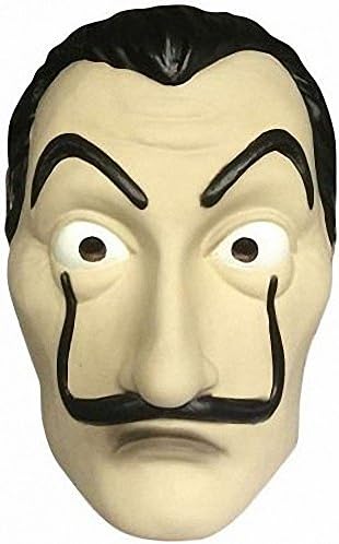La Casa De Papel Salvador Dali Cosplay Movie Costume Halloween Mask (ONE Size)