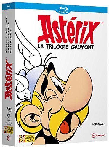 Astérix - La trilogie Gaumont - Astérix et la surprise de César + Astérix chez les Bretons + Astérix et le coup du menhir - Blu-ray