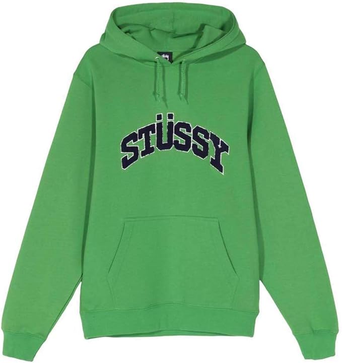 stussy arch applique hoodie