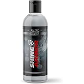 SHINE ARMOR Plastic Restorer UV Protection from UV Rays Restores Vinyl Trim Rubber Polypropylene and More Restores Dull Plastic and Degraded Plastic Protector Prevents Drying &amp; Aging 8 Fl Oz