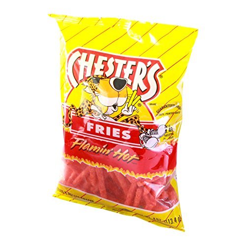 Chester's Flamin' Hot Fries Flavored Corn & Potato Snacks, 4 Ounce Food, Beverages Tobacco Food