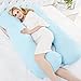 Pregnancy Pillow Full Body Maternity Pillow 55Inch Comfort U Body Back Support Nursing Maternity Pregnancy Pillow with Removable Cover