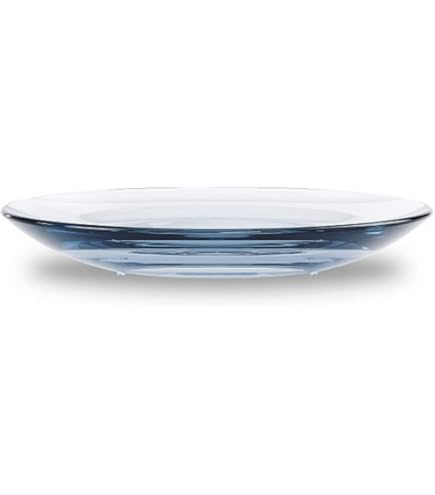 Barski Jabonera De Cristal Para Baño Y Ducha, Diseño Ovalado De