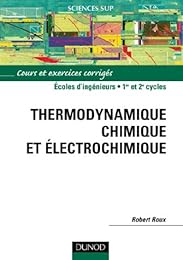 Thermodynamique chimique et électrochimique