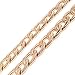 Top-end 12mm Width Gold Tone Flat Metal Iron Handbag Chains Handles Purse Handles Chains Shoulder Straps Replacement 27.6 Inches