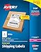 Avery Shipping Address Labels, Laser Printers, 230 Labels, Half-Sheet Labels, Permanent Adhesive, TrueBlock (5126)