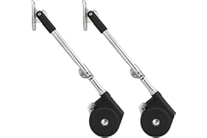 Morinbo Lid Stay 105 Degree Open with Soft Close, Lid Support for Toy Box and Upward Top-Opening Flap Doors, Easy to Install (Pack of 2)