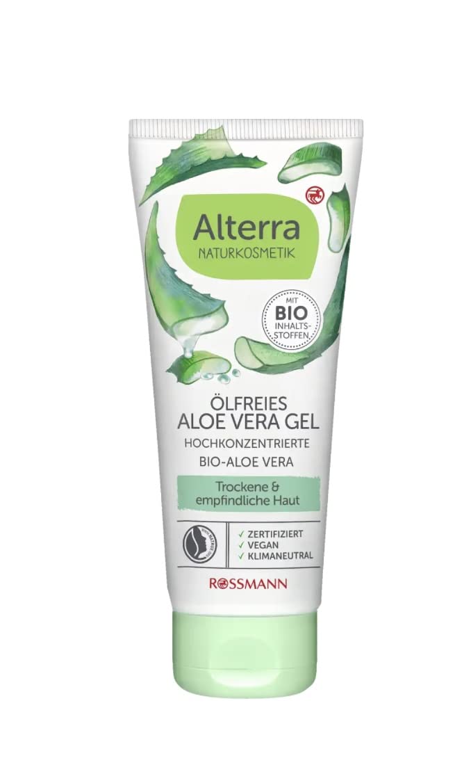 Alterra Aloe Vera Gel Organic Aloe Vera & Organic Quince - 50 mL (1.76 oz)