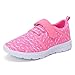 Abertina Kids Lightweight Breathable Running Sneakers Easy Walk Sport Casual Shoes for Boys Girls