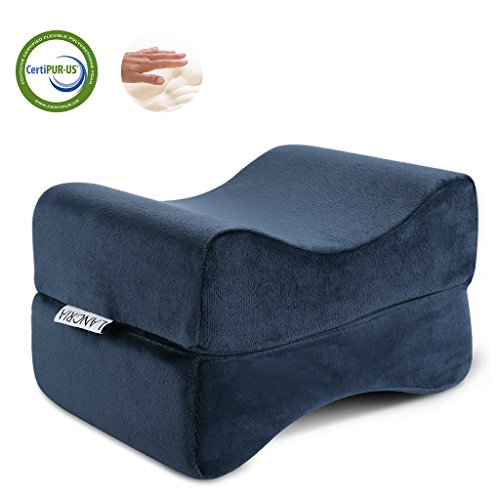 Buy (Upgraded Version) LANGRIA Knee Pillow Memory Foam Leg Pillow