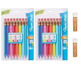 Paper Mate Mates 1.3mm Mechanical Pencils, Assorted Colored Barrels, 16 Count Kit