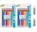 Paper Mate Mates 1.3mm Mechanical Pencils, Assorted Colored Barrels, 16 Count Kit