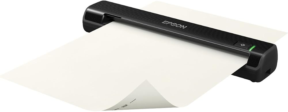 Epson WorkForce DS-30 Portable USB Scanner - Lightweight, Compact, OCR Software
