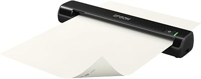 Epson WorkForce DS-30 Portable USB Scanner - Lightweight, Compact, OCR Software