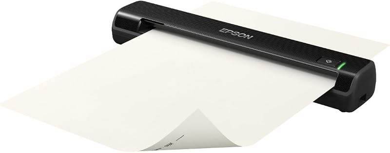 Epson WorkForce DS-30 Portable USB Scanner - Lightweight, Compact, OCR Software