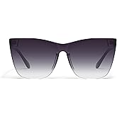QUAY - Women's Sunglasses, Oversized Cat Eye Shades, UV Protected Lenses