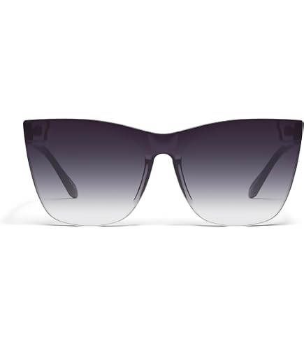 Oversized Cat Eye Sunglasses UV Protected Lens Come Thru Large Amazon.com: Joopin 2 Pack Oversized Cat Eye Sunglasses UV400  main image 2