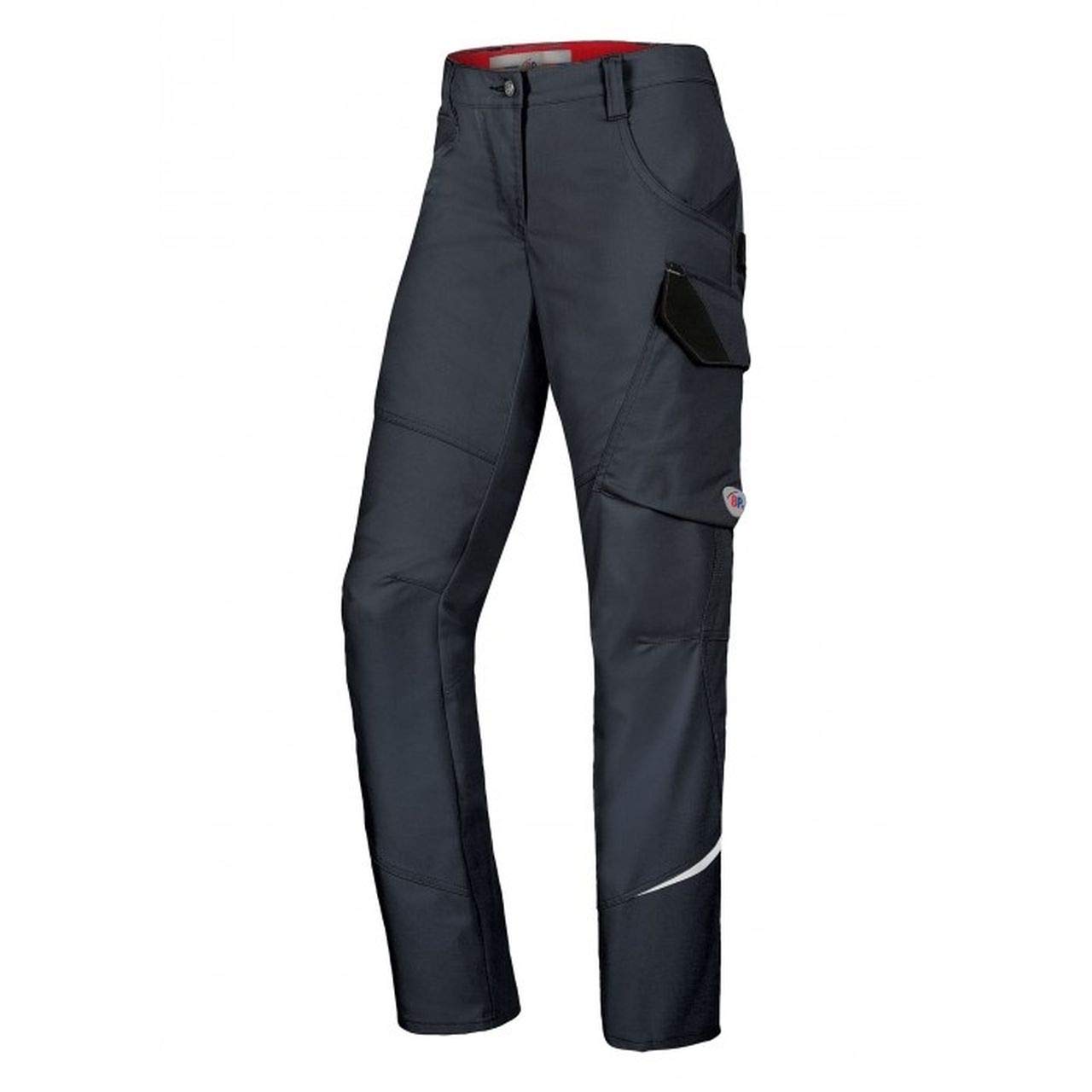 BP 1604-559-10 Bib & Brace, Stretch Braces With Clip Fastenings, 245,00 G/M², Fabric Blend, Darkblue, Size 37/38S
