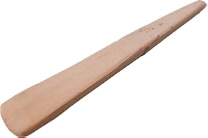 RICH MBARIKET Mbariket 15” Nigerian Wooden Turner Stick – Authentic African Paddle for Stirring & Turning Thick Foods Like Garri, Fufu, Gumbo, Chili & Stew – Handmade in Akwa Ibom, Nigeria