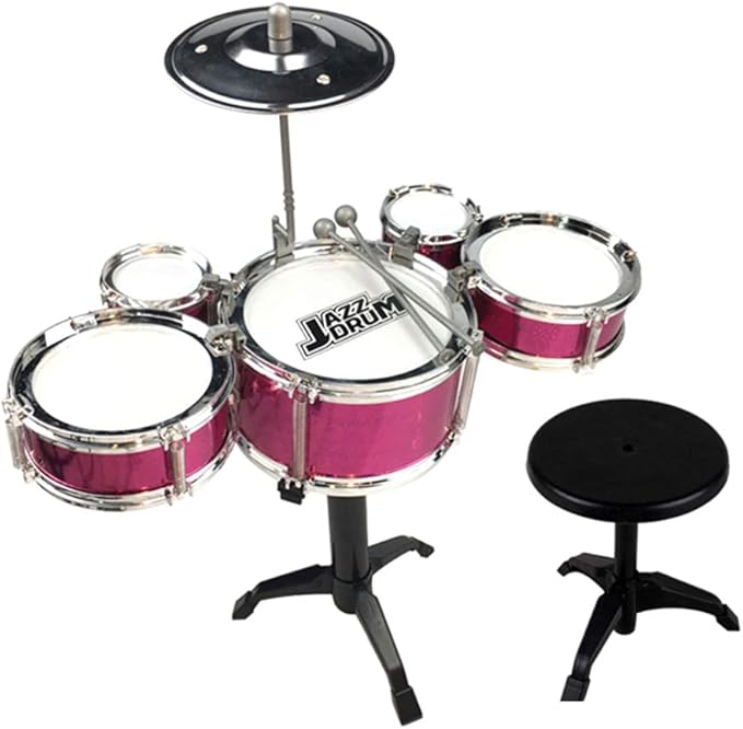 Lyguy Kinder Schlagzeug, Kinder Jazz Drum Set Musik Pädagogisches