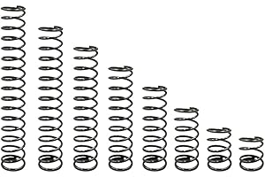 Compression Spring Wire Diameter 0.7mm OD 4mm-14mm Spring Length 5-100mm (5,0.7 x 8 x 100mm)