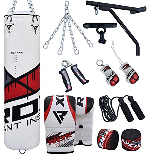 image for RDX Punch Bag for Boxing Training | Filled Heavy Bag Set with Punching