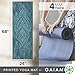 Gaiam Yoga Mat Classic Print Non Slip Exercise & Fitness Mat for All Types of Yoga, Pilates & Floor Workouts, Spring Fern, 4mmthumb 2