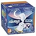 Always Infinity Maxi Pads With Avec FlexFoam Overnight 13 ea (Pack of 4)