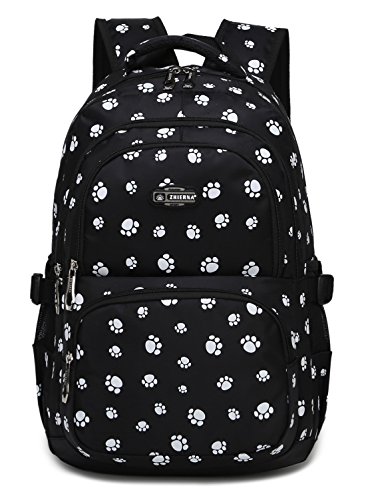 Kids School Backpacks for Girls School Bags Bookbags for Children (Black)