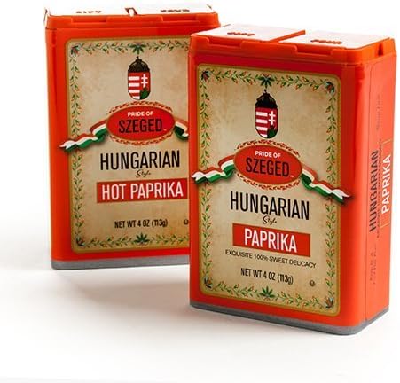 Traditional Hungarian Style Paprika - Hot (4 ounce) by Szeged