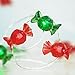 Impress Life Christmas String Lights, Candy Shape Copper Wire 10 ft 40 LEDs with Remote for Outdoor, Winter Christmas, Tent Wedding, Birthday, Bedroom, Living Room Parties & Home Decorations