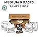 Tayst Coffee Pods | 50 ct. Medium Sample Box | 100% Compostable Keurig K-Cup compatible | Gourmet Coffee in Earth Friendly packaging