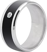 ASHATA Smart NFC Ring Multifunctional Waterproof Wearable Device for Mobile view 6