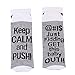 Non-Skid Push Socks,Labor Delivery Hospital Maternity Inspirational Pregnant Push Socks Baby Shower Gift for the Mom to Be (Grey)