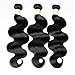 Alica Human Hair Body Wave Brazilian Virgin Hair 3 Bundles Human Hair Weave Bundles 300g (22