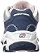 Skechers Sport Women's D'Lites Memory Foam Lace-up Sneaker,Navy/White Life Saver,7 M US