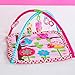 Bright Starts Charming Chirps Activity Gym and Play Mat with Take-Along Toys, Ages Newborn +, Pretty in Pink