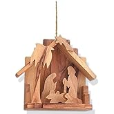 Holyland Imports Olive Wood Nativity Ornament