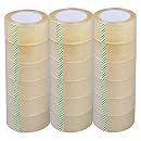 SSBM 1872 Rolls - 2.44 Mil - Hotmelt Sealing Packaging Shipping Tape Superior Hold Higher Adhesion Moisture Resistance Tan Brown 2 X 110 Yards 330 Ft