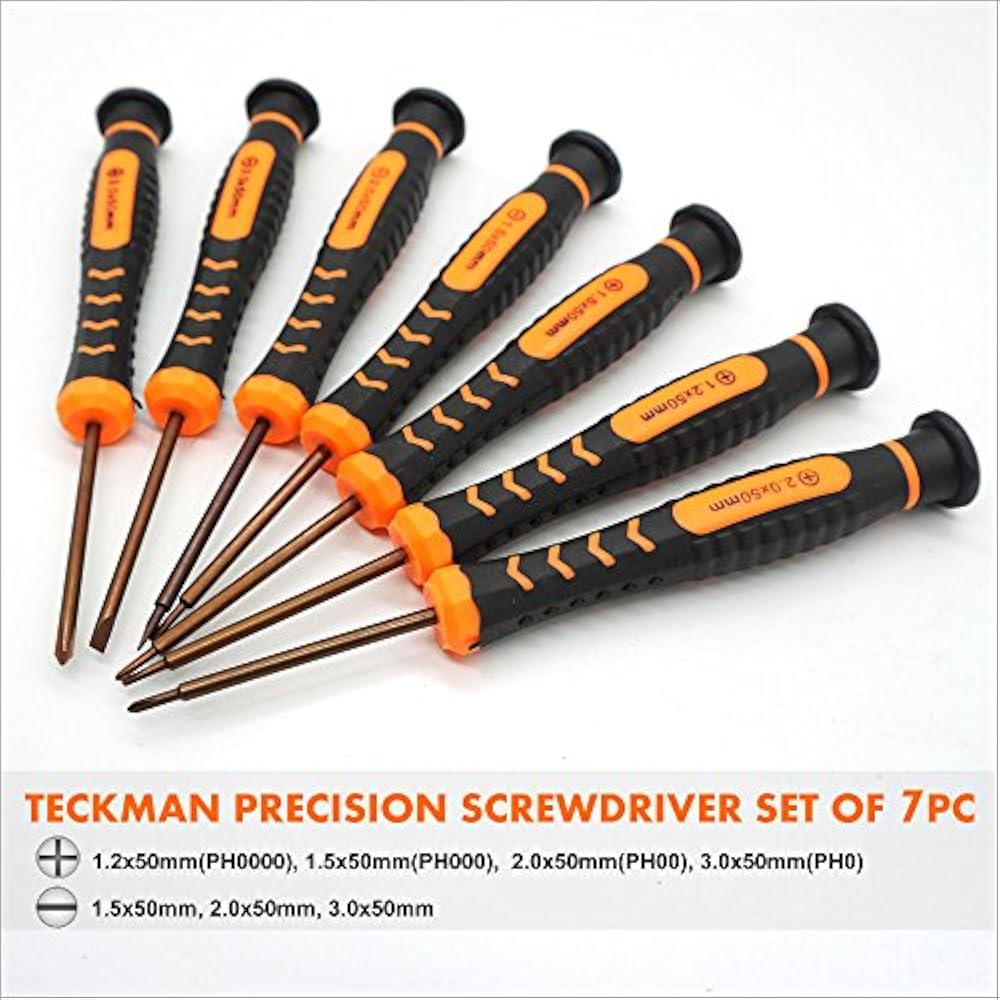 Precision Screwdriver Screwdrivers Set Of 7, Phillips And Flathead With eBay