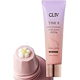 CLIV Time 8 Lift Toning Collagen Cream – Korean Skincare Hydrating Face Moisturizer with Peptides, Niacinamide & Multi-Vitamin Complex – 2.7 fl oz (80ml)