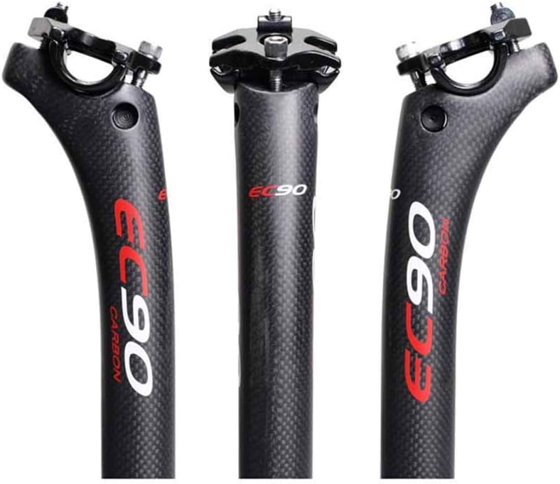 27.2mm 3K Carbon Fiber MTB Mountain Bike Seatpost Road Racing Bicycle
