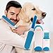Auxiwa Pet Fur & Lint Remover with Self-Cleaning Brush for Dog Cat Pets Removes Hair from Clothes & Furniture Travel Size